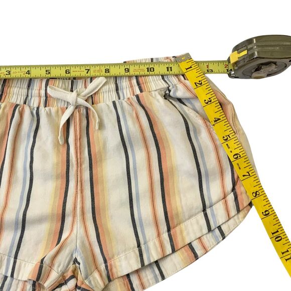 Billabong XS Striped Drawstring Shorts Pastel Multi-Color Casual Comfy - Picture 5 of 11
